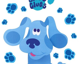 Download Deluxe Blues Clues Clipart Set for Digital Scrapbook Paper