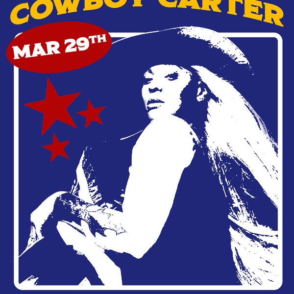 Cowboy Carter Poster