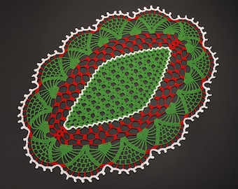 Christmas Crochet Doily