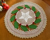 Crochet Christmas Tablecloth