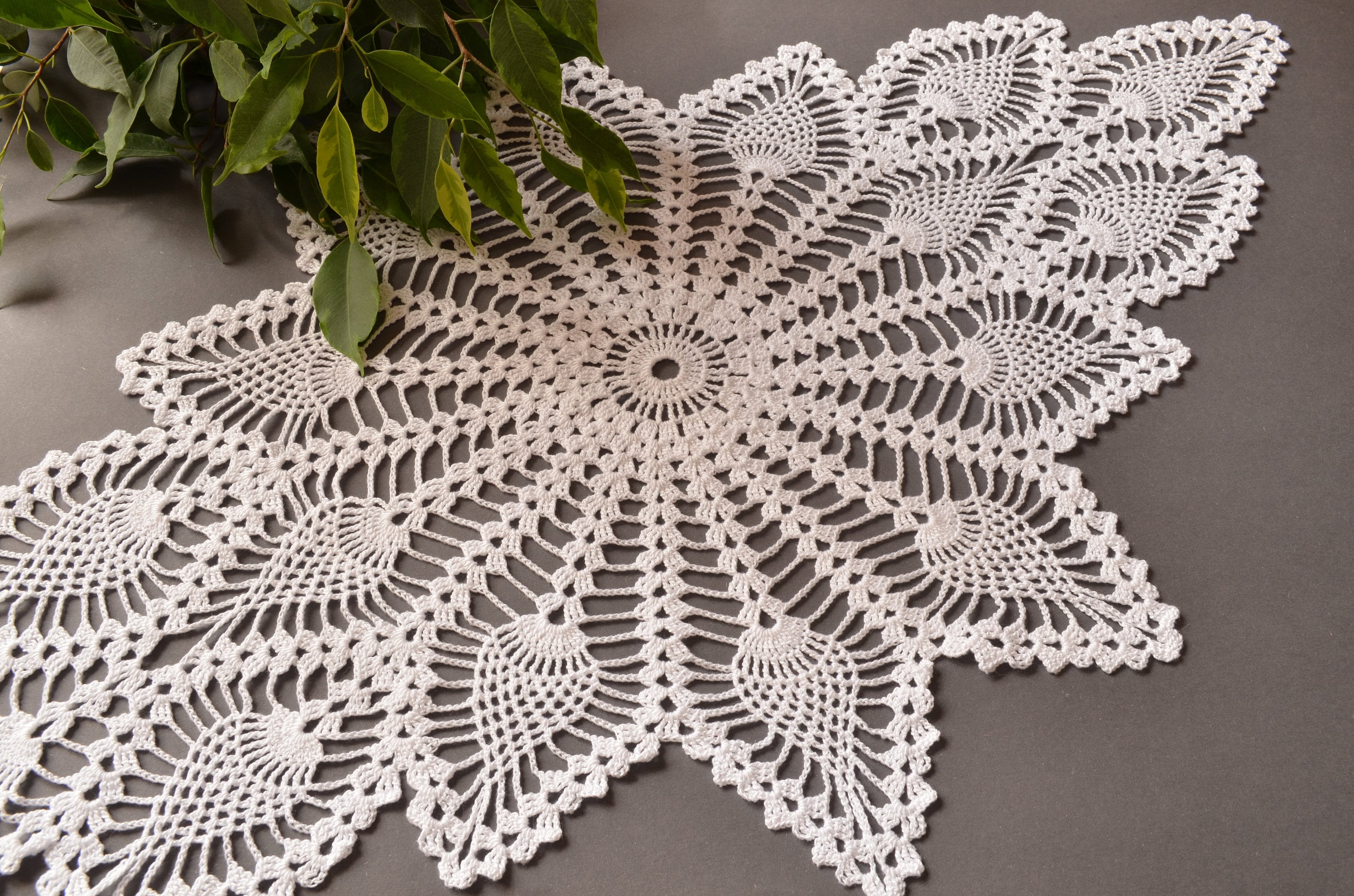 New Handmade Crochet Tablecloth