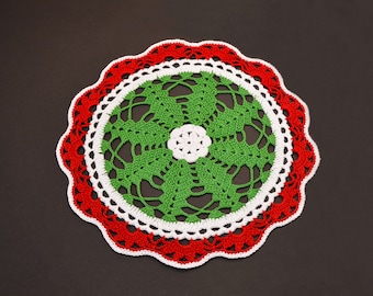 Christmas Crochet Doily
