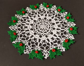 Christmas Crochet Doily