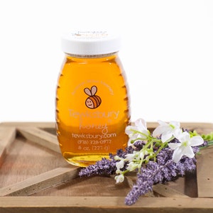 Artisan Raw Honey 8 oz. Jar Pure All Natural Honey From our Hives to your Home image 1