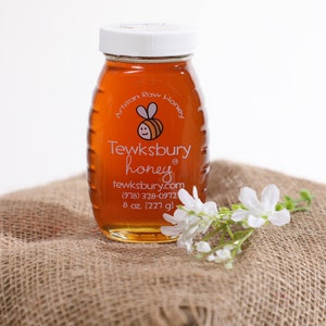 Artisan Raw Honey 8 oz. Jar Pure All Natural Honey From our Hives to your Home image 2