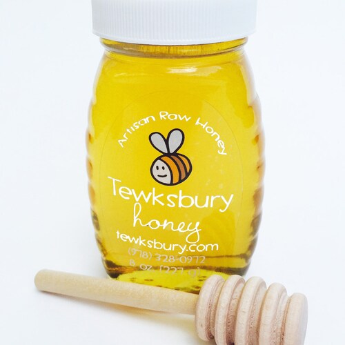 Artisan Raw Honey 8 Oz. Jar Pure All Natural Honey From Our Etsy