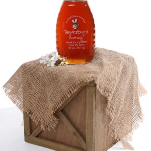 Frasco de 907 g (32 oz) de miel pura y natural, directamente de nuestras colmenas a su hogar. imagen 2