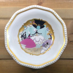 Vintage Rosenthal Bavaria Rhododendron Handgemalt Hand Painted Rococo Style Ornate Porcelain Bowl – RARE!