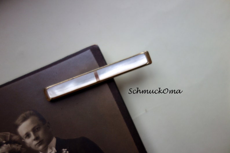 tie clip gift for vintage lovers vintage tie jewelry AMERIK-stamped tie needle jewelry for the men