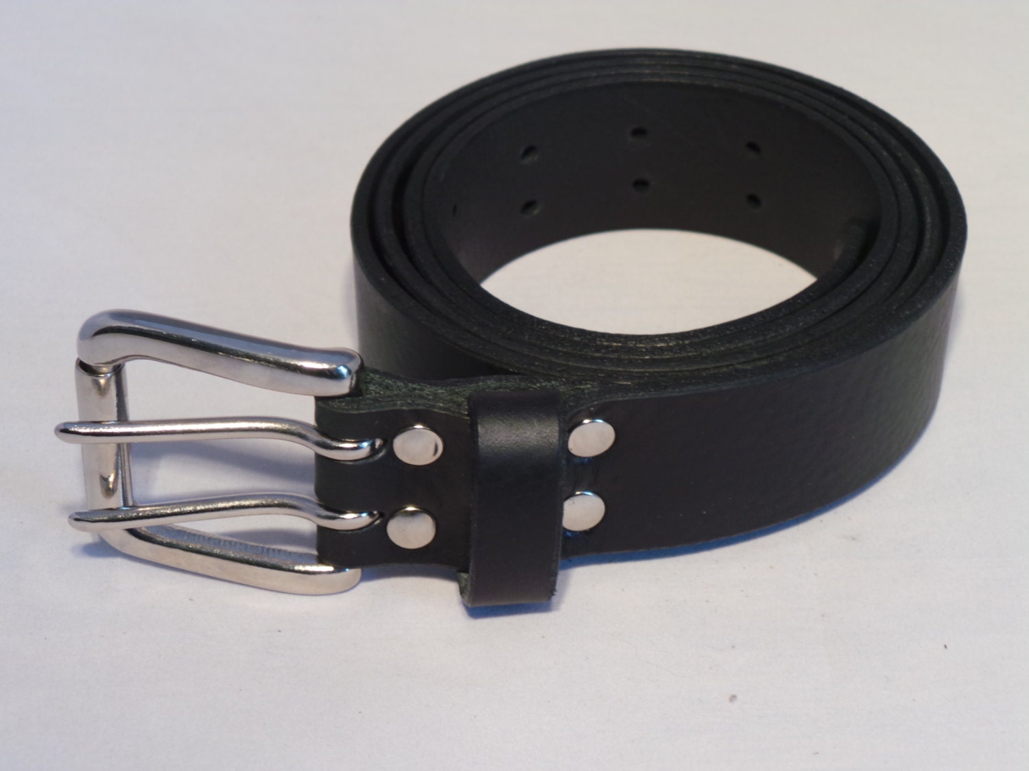 Black Leather Jean Belt Sales  Silver Square 2 Inch Buckle – Buckle My Belt