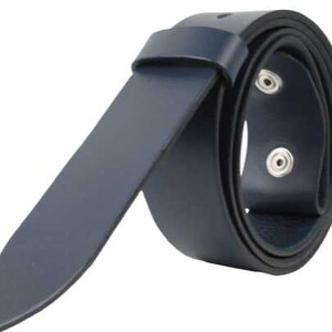 45mm Blue Belt Strap with Snaps