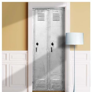 Lockers Metalen Deuren - Muurschildering voor Deur, Muur, Koelkast, Sticker, Zelfklevende Afdekking, Decal, Wrap. ALLE DEURMATEN