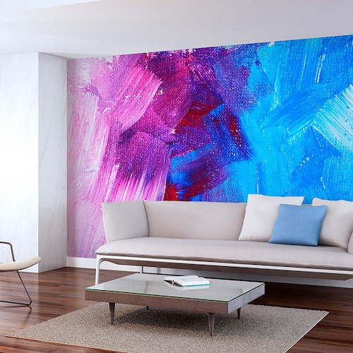 Abstract Removable Wall Mural Vinyl Selfadhesive Peel and Etsy