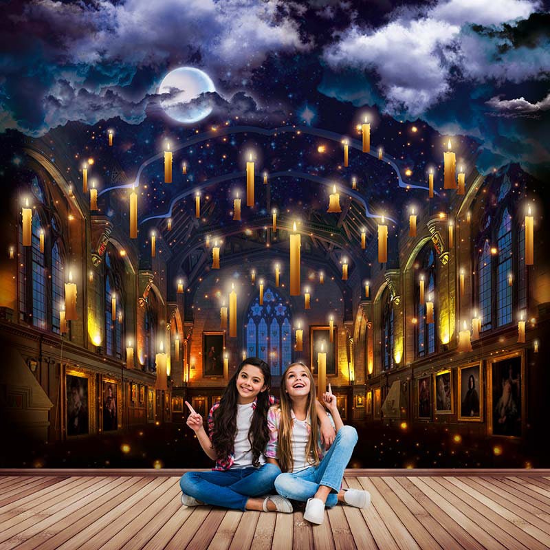 Great Hall Wizard’s Castle Self-adhesive Mural - Etsy