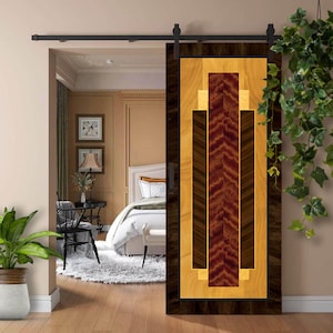 Porta dell'hotel, Art Déco - Murale per porta, parete, frigorifero, adesivo, copertura staccabile, decalcomania autoadesiva, involucro, adesivo. Orrore