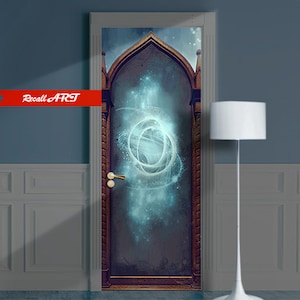 Magic Mirror - GLOSS Sticky Mural for Door / Wall / Fridge, Skin, Cover, Wrap, Decal