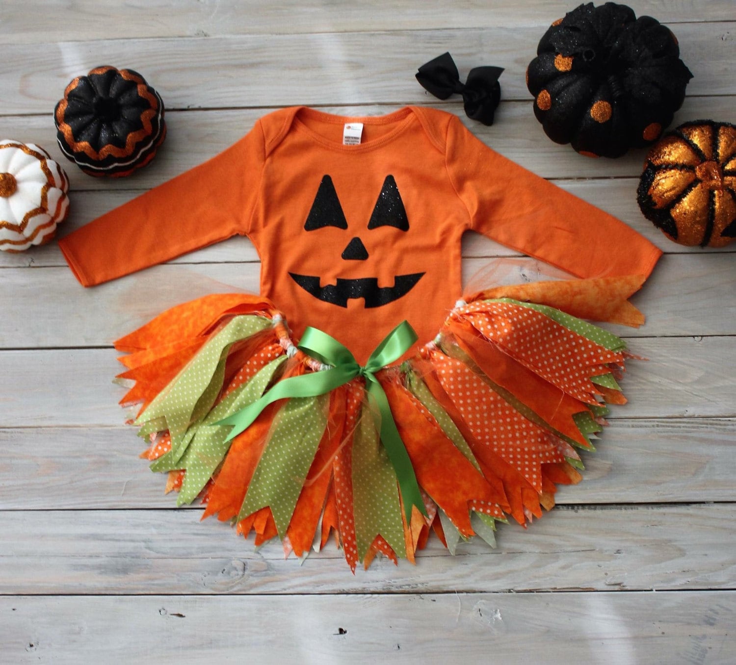 tulle pumpkin costume