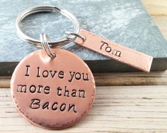 I Love You More Than Bacon. Fathers Day Gift From Daughter, Fathers Day Gift From Son. Gift For Dad From Kids. Grandfather Gift