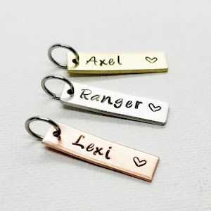 ADD ON name tag to any purchased item in this shop image 1