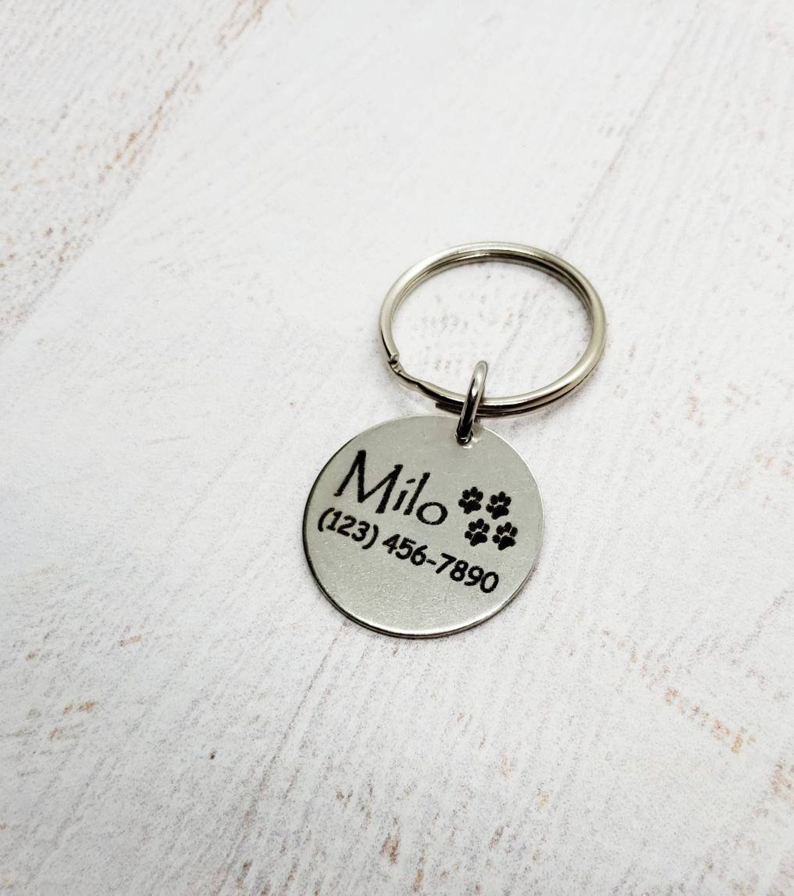 Dog Tags For Dogs Dog ID Tag Pet ID Dog Tags Pet Id Stamped Etsy
