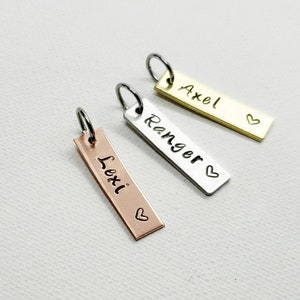 ADD ON name tag to any purchased item in this shop image 3