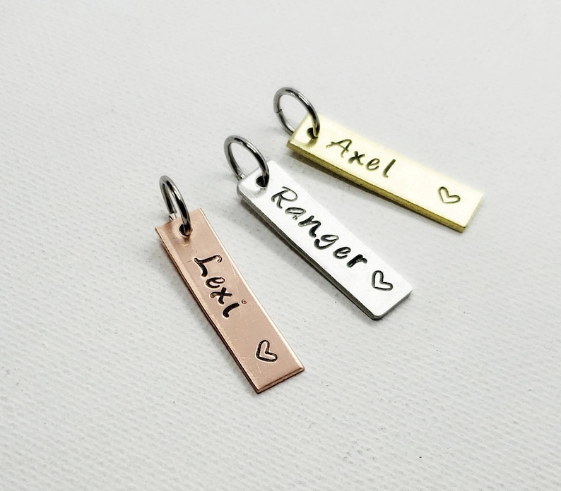 ADD ON name tag to any purchased item in this shop image 3