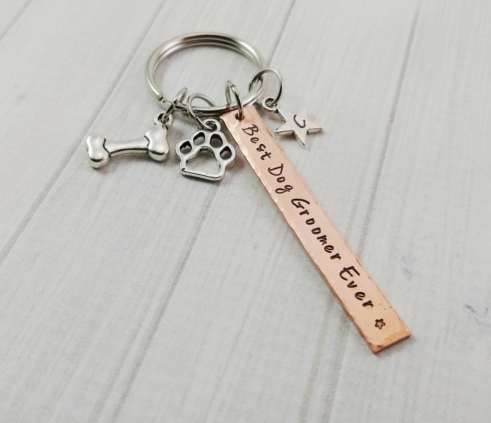 Dog Groomer Dog Grooming. Dog Keychain Dog Lover Keychain Etsy