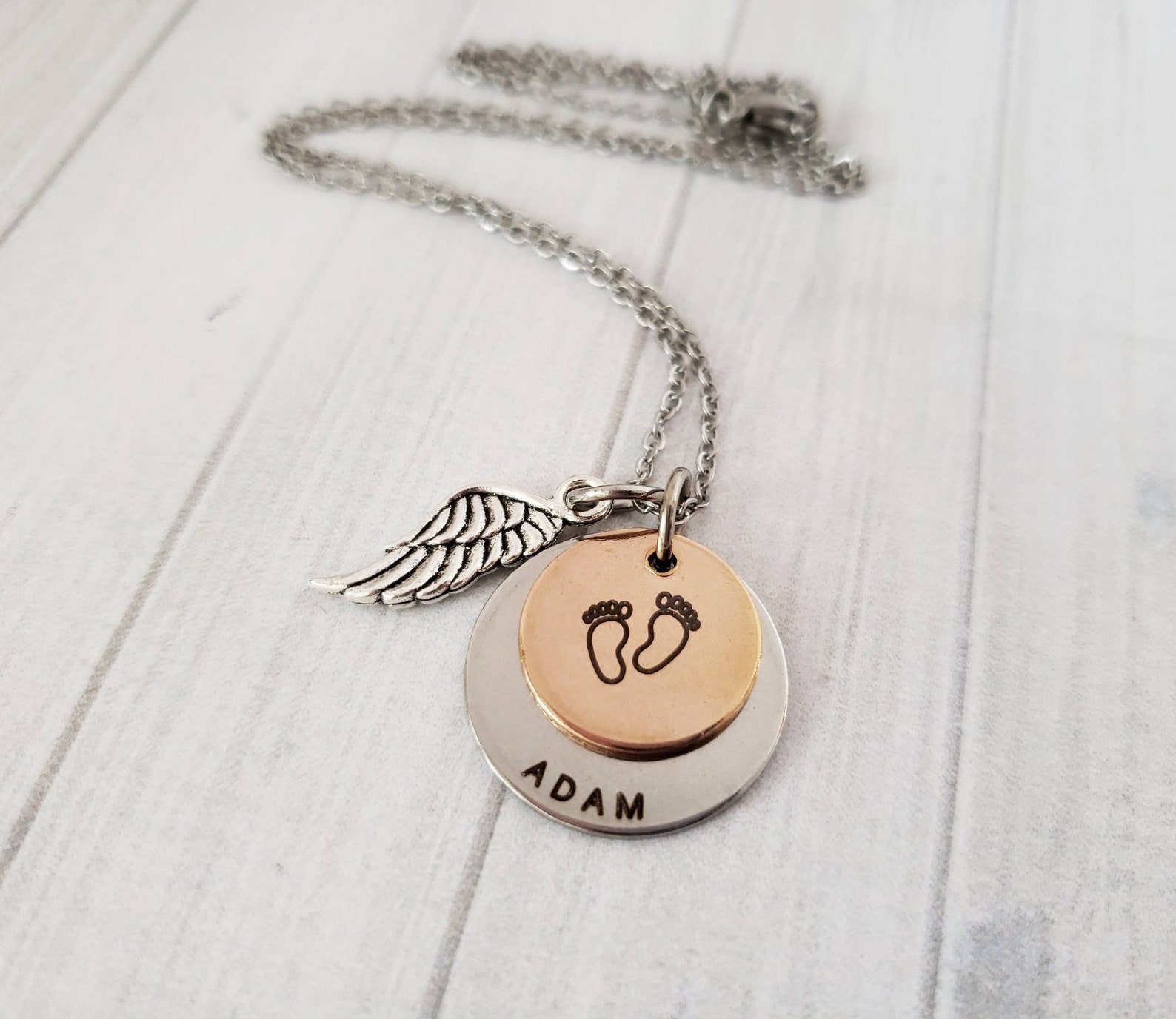 Stillborn Infant Loss Jewelry Baby Loss Necklace Memorial Etsy