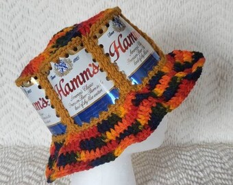 Handmade Crochet Beer Can Hat - Etsy