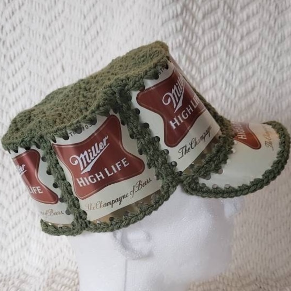 Crochet Beer Can Hat Etsy