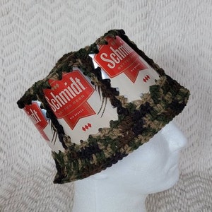 Handmade Crochet Beer Can Hat