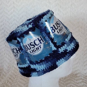 Handmade Crochet Beer Can Hat