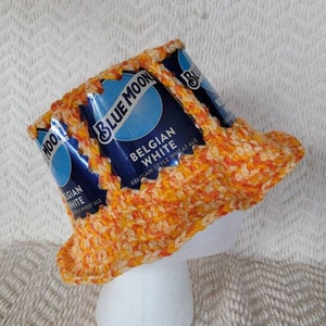 Handmade Crochet Beer Can Hat