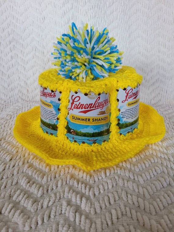 Classic Leinie's Summer Shandy Leinenkugel's Beer Brewery Pom Pom Knit Cap Classic Leinie's Summer Shandy Leinenkugel's Beer Brewery Pom Pom Knit Cap