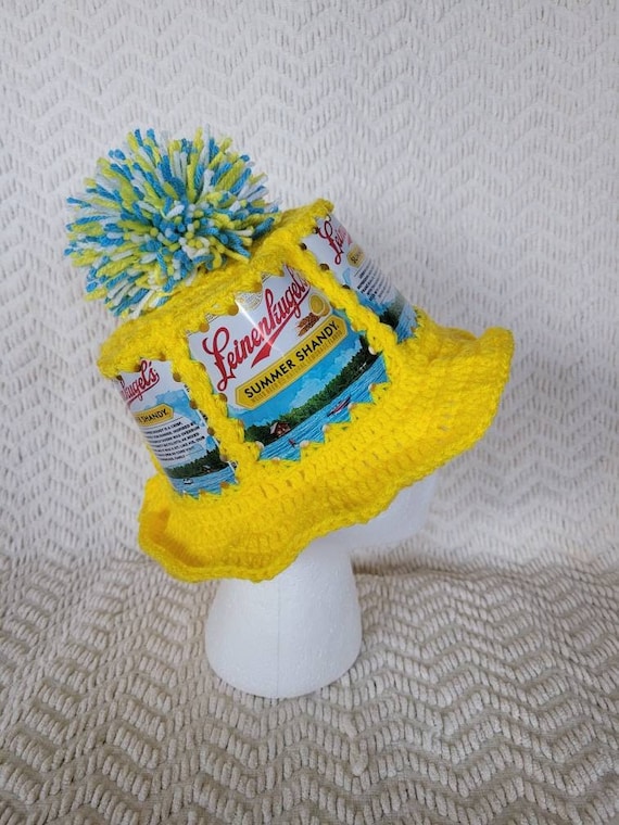 Classic Leinie's Summer Shandy Leinenkugel's Beer Brewery Pom Pom Knit Cap Classic Leinie's Summer Shandy Leinenkugel's Beer Brewery Pom Pom Knit Cap