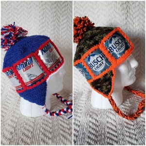 CUSTOM Ski Hat Beer or Soda - Made to Order!