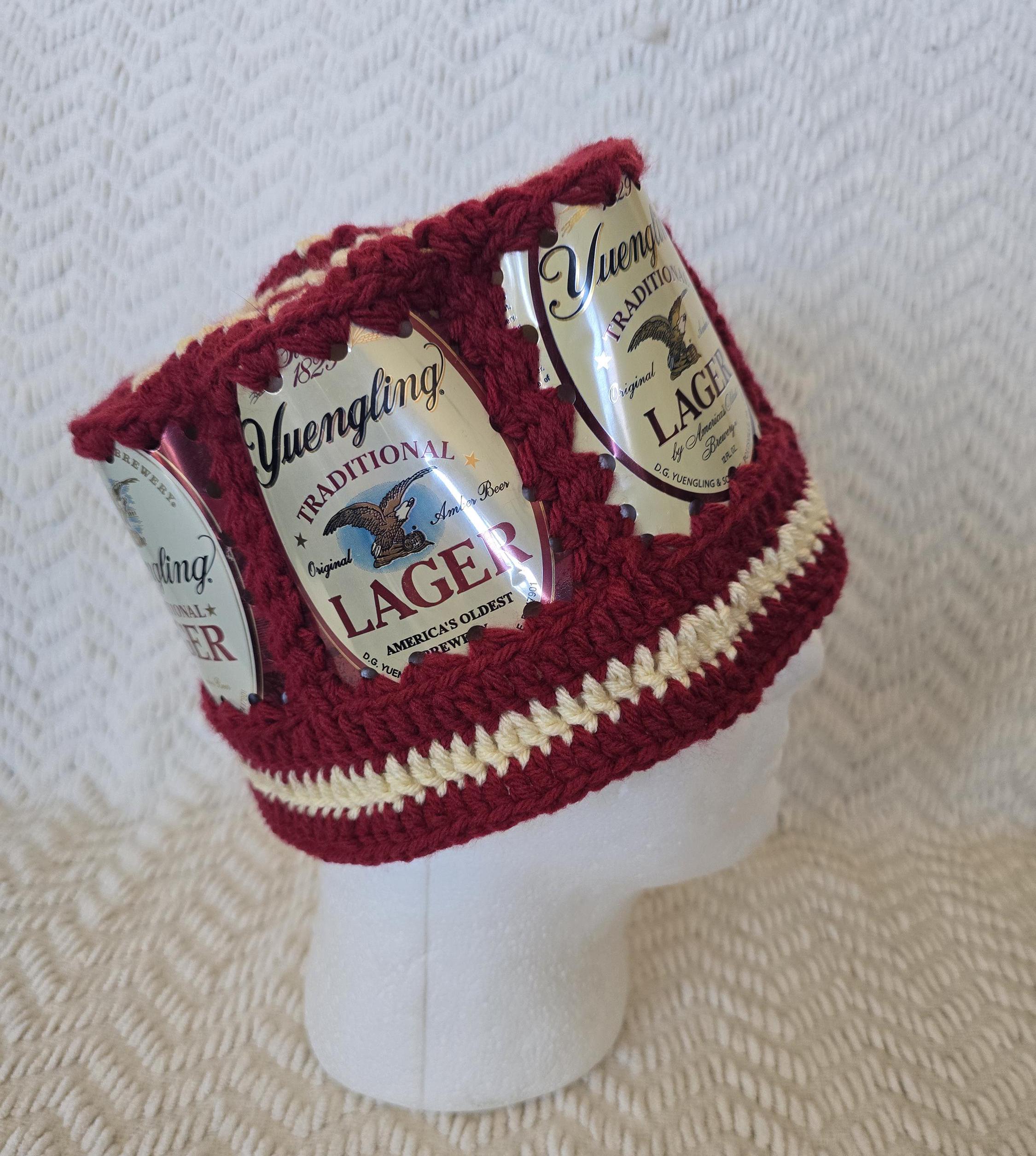Beer Can Crochet Hat - Etsy