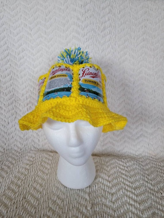 Classic Leinie's Summer Shandy Leinenkugel's Beer Brewery Pom Pom Knit Cap Classic Leinie's Summer Shandy Leinenkugel's Beer Brewery Pom Pom Knit Cap