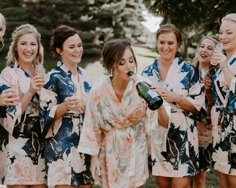 bridal party robe