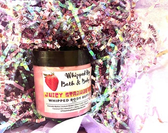 Birthday Gift Strawberry Whipped Body Butter Fluffy Body Butter Best Body Butter Blueberry Pancake Whipped Body Butter Birthday Gift