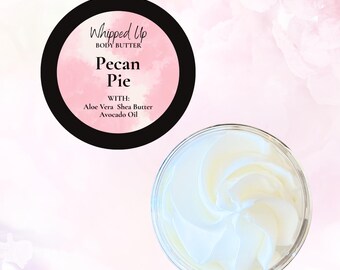 Pecan Pie Body Butter: Shea, Aloe & Avocado Moisturizer