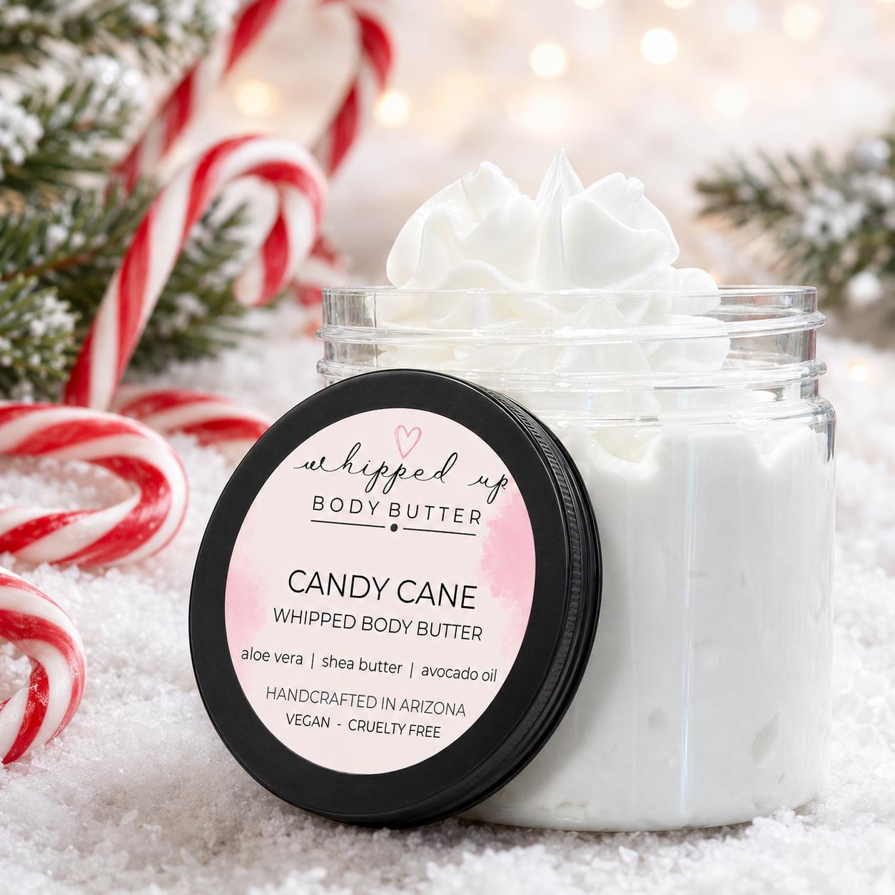 Candy Cane Body Butter - Seasonal Body Care