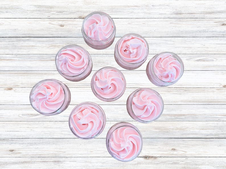 Raspberry Sorbet Whipped Body Butter Whipped Shea Butter Fruity Lotion