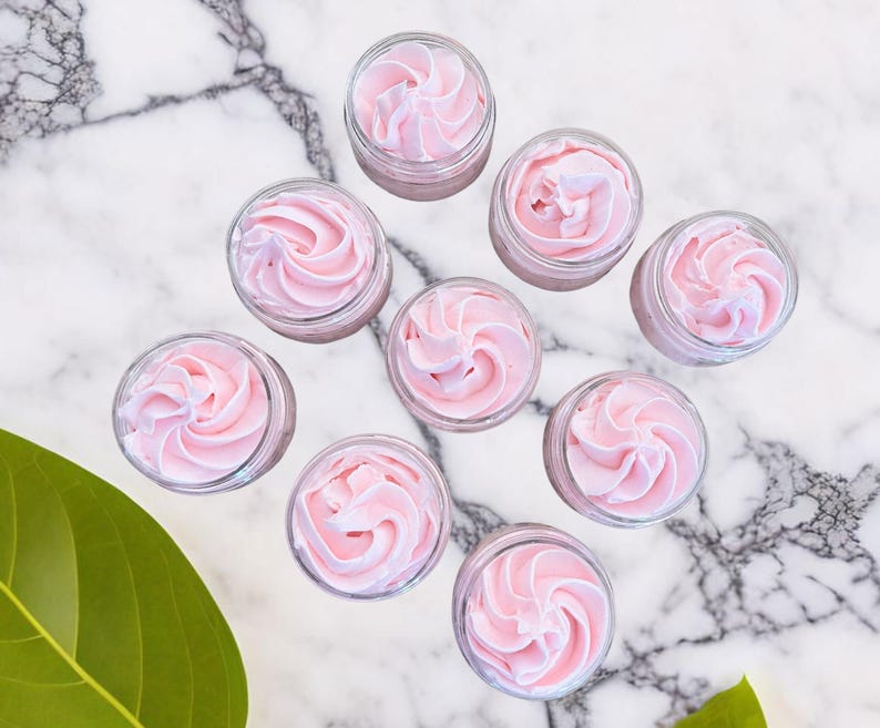 Raspberry Sorbet Whipped Body Butter Whipped Shea Butter Fruity Lotion