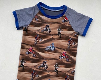 Shirt für Jungs MOTOCROSS Gr. 104