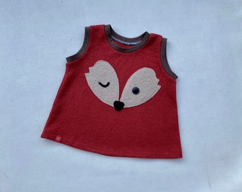 Kleid aus Walk FUCHS