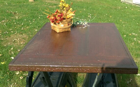 Reclaimed Barn Wood Table Top 31 X 42 1 2 Etsy
