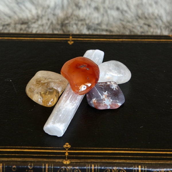 Summer Solstice  - Tumbled Stone Set