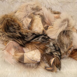 Coyote Scrap Fur Pieces