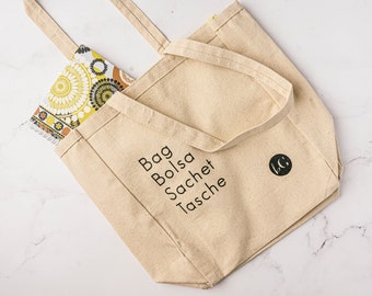 Quality Cotton Canvas Tote Bag| Tote Bag| Shopping Bag| Eco-Conscious Tote Bag| Chic Everyday Bag